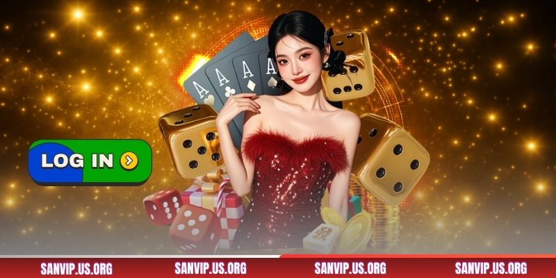 Các bước truy cập vào cổng game SANVIP